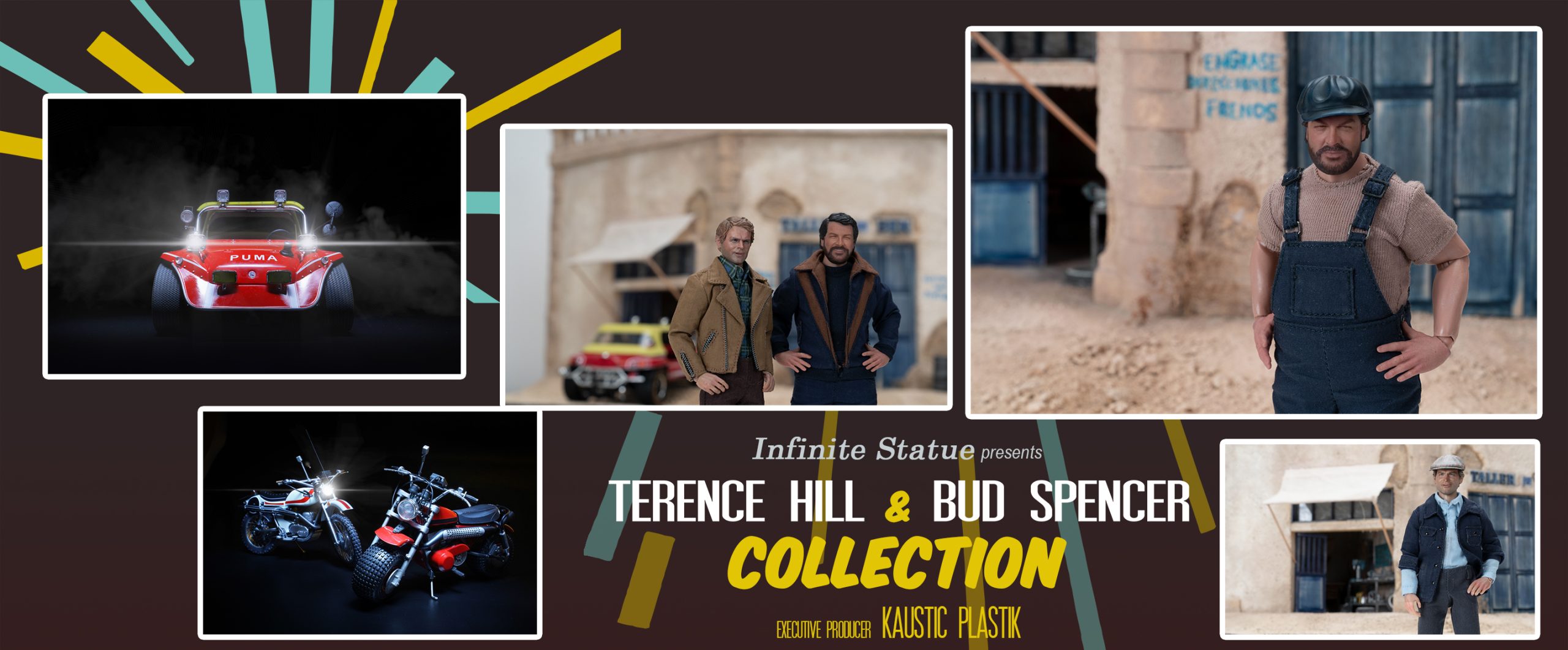 Bud Spencer & Terence Hill Büsten Set